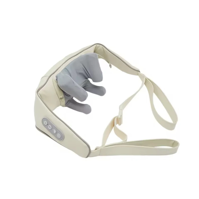 ماساژور برقی گردن و شانه مدل HJ-188 با 16 گوی ماساژ حرکتی، قابلیت تنظیم نوع و جهت ماساژ، گرمایش، باتری قابل شارژ، افزایش گردش خون و رفع خستگی